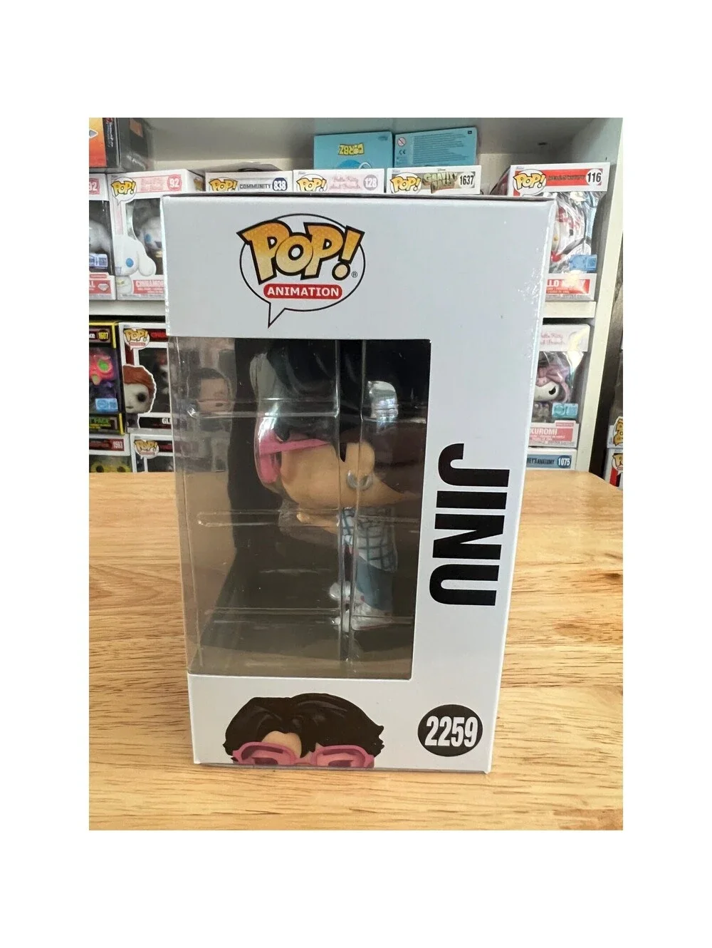 Jinu K-Pop Demon Hunters Funko Pop #2259 Huntr/X Saja Boys Movie Anime Animation